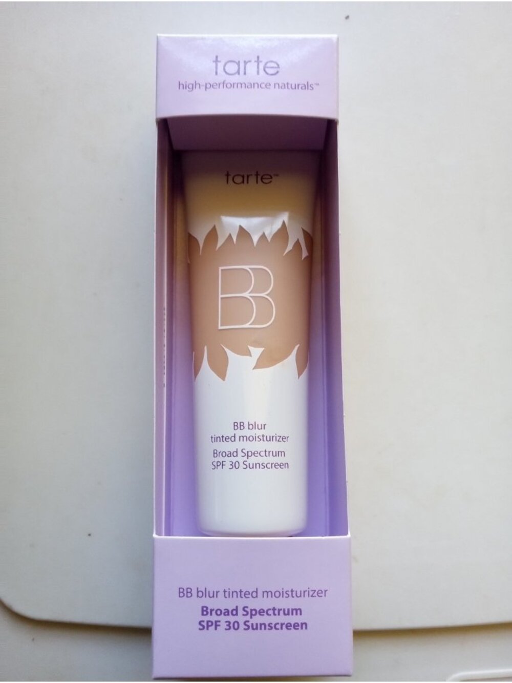 Tarte BB Blur BB Cream Tinted Moisturizer SPF 30 Shade Light